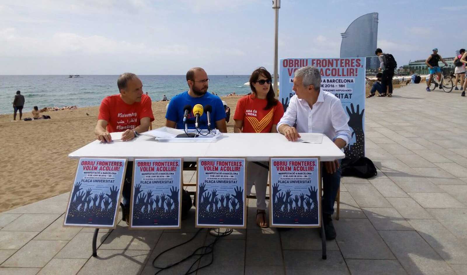 Més de 50 entitats criden a una manifestació unitària el 19 de juny sota el lema “Obriu Fronteres, Volem Acollir!”