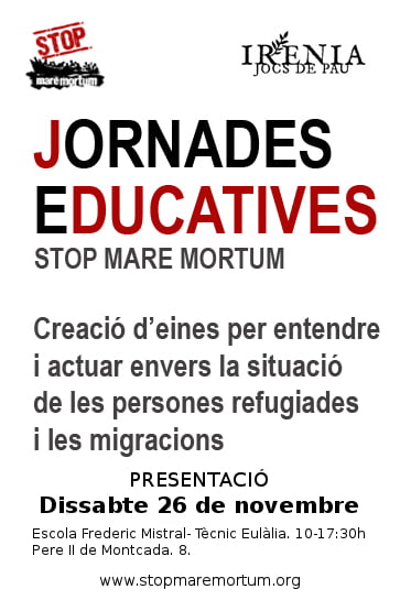 JORNADES EDUCATIVES STOP MARE MORTUM